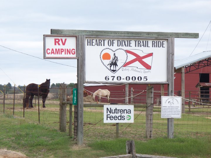 Horse Camping at Heart of Dixie Camp & Trails | Top Horse Trails