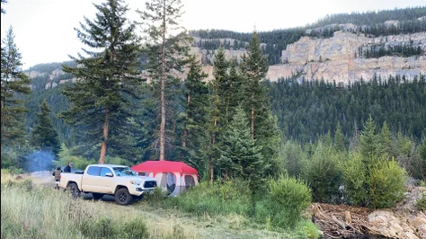 Little Sunlight Campground in Wyoming | Top Horse Trails