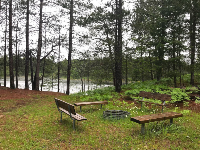 Headquarters Lake Equestrian Camp in Michigan | Top Horse Trails